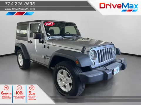 Silver 2017 Jeep Wrangler Sport SUV 2D for sale in West Bridgewater, MA