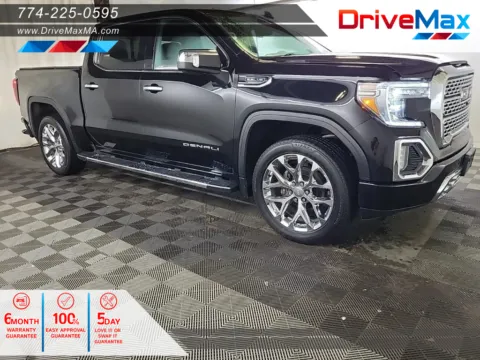 Black 2019 GMC Sierra 1500 Crew Cab Denali Pickup 4D 5 3/4 ft for sale in West Bridgewater, MA