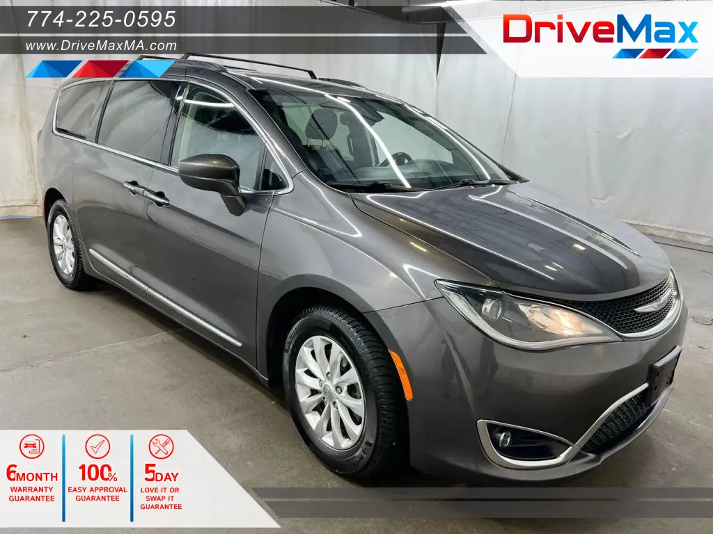 Gray 2019 Chrysler Pacifica Touring L Minivan 4D for sale in West Bridgewater, MA