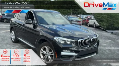 Black 2018 BMW X3 xDrive30i Sport Utility 4D for sale in West Bridgewater, MA