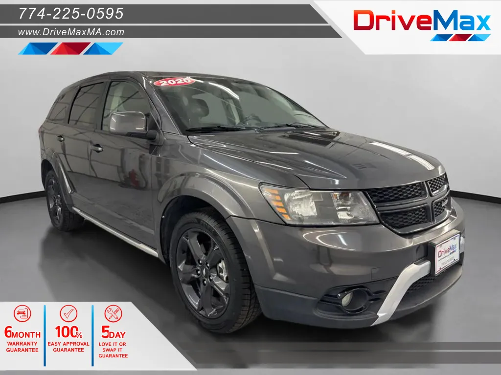 Gray 2020 Dodge Journey Crossroad Sport Utility 4D for sale in West Bridgewater, MA