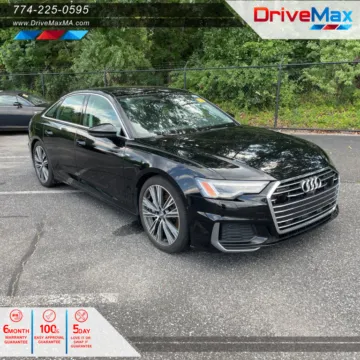 Black 2019 Audi A6 55 TFSI Premium Plus Sedan 4D for sale in West Bridgewater, MA