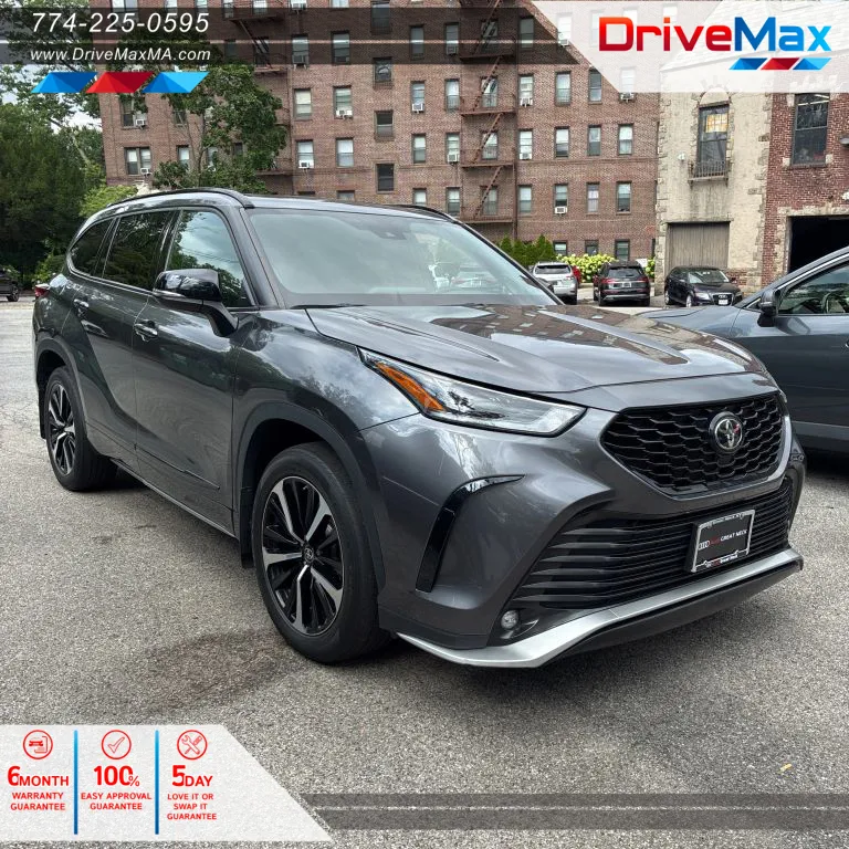 Gray 2021 Toyota Highlander XSE Sport Utility 4D for sale in West Bridgewater, MA