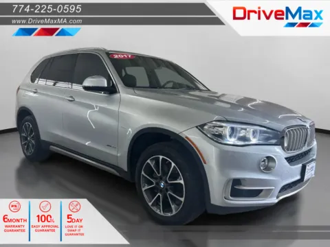 Silver 2017 BMW X5 xDrive35i Sport Utility 4D for sale in West Bridgewater, MA