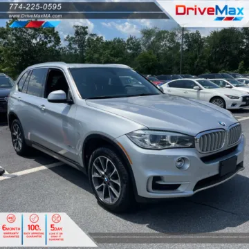 Silver 2017 BMW X5 xDrive35i Sport Utility 4D for sale in West Bridgewater, MA