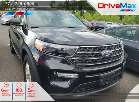 Black 2020 Ford Explorer XLT Sport Utility 4D for sale in West Bridgewater, MA