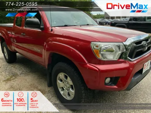 Red 2014 Toyota Tacoma Access Cab Pickup 4D 6 ft for sale in West Bridgewater, MA