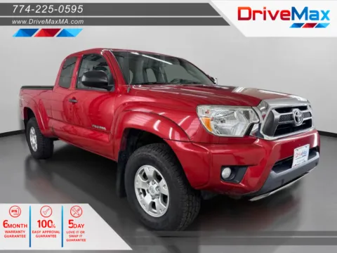 Red 2014 Toyota Tacoma Access Cab Pickup 4D 6 ft for sale in West Bridgewater, MA
