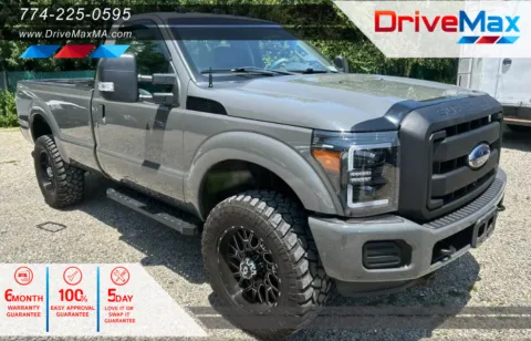 Gray 2014 Ford F350 Super Duty Regular Cab XL Pickup 2D 8 ft for sale in West Bridgewater, MA