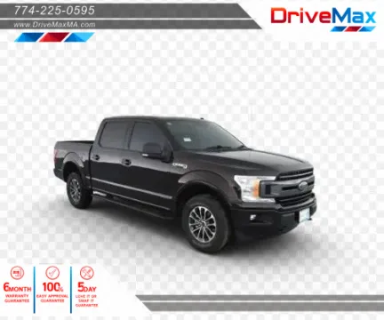 Black 2018 Ford F-150 SuperCrew Cab Lariat Pickup 4D 6 1/2 ft for sale in West Bridgewater, MA