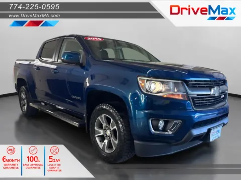 Blue 2019 Chevrolet Colorado Crew Cab Z71 Pickup 4D 5 ft for sale in West Bridgewater, MA