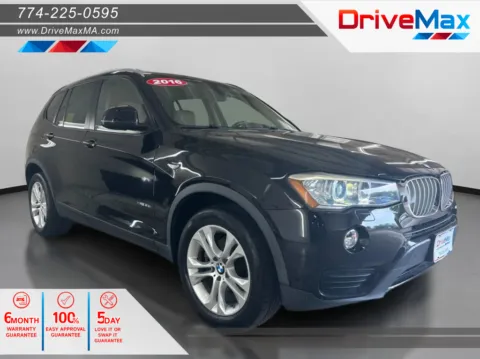 Black 2016 BMW X3 xDrive35i Sport Utility 4D for sale in West Bridgewater, MA