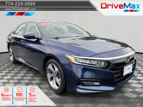 Blue 2020 Honda Accord EX-L Sedan 4D for sale in West Bridgewater, MA