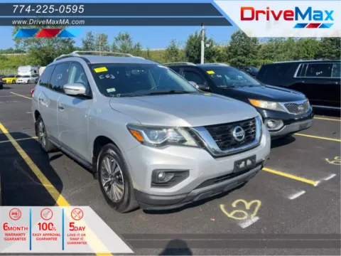 Silver 2017 Nissan Pathfinder SV Sport Utility 4D for sale in West Bridgewater, MA