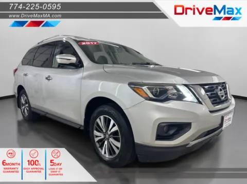 Silver 2017 Nissan Pathfinder SV Sport Utility 4D for sale in West Bridgewater, MA