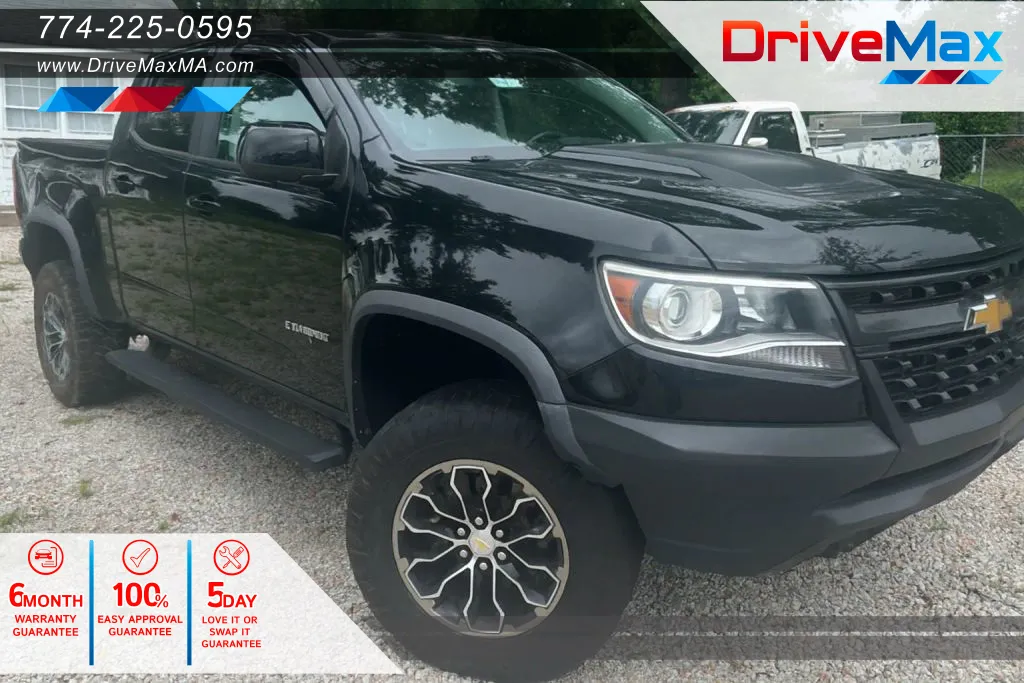 Black 2018 Chevrolet Colorado Crew Cab ZR2 Pickup 4D 5 ft for sale in West Bridgewater, MA