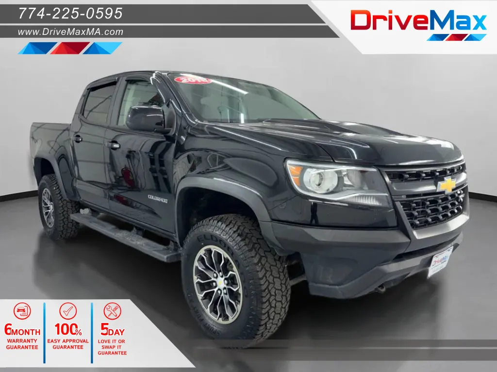 Black 2018 Chevrolet Colorado Crew Cab ZR2 Pickup 4D 5 ft for sale in West Bridgewater, MA