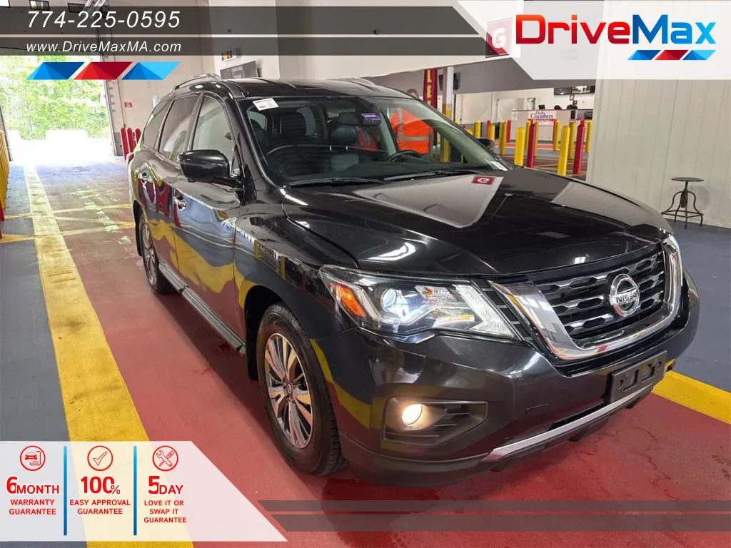 Black 2019 Nissan Pathfinder SL Sport Utility 4D for sale in West Bridgewater, MA