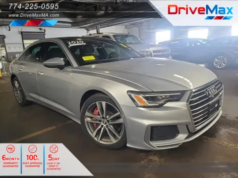 Silver 2020 Audi A6 55 TFSI Premium Plus Sedan 4D for sale in West Bridgewater, MA