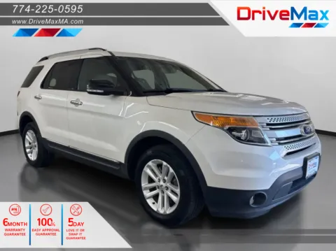 White 2014 Ford Explorer XLT Sport Utility 4D for sale in West Bridgewater, MA