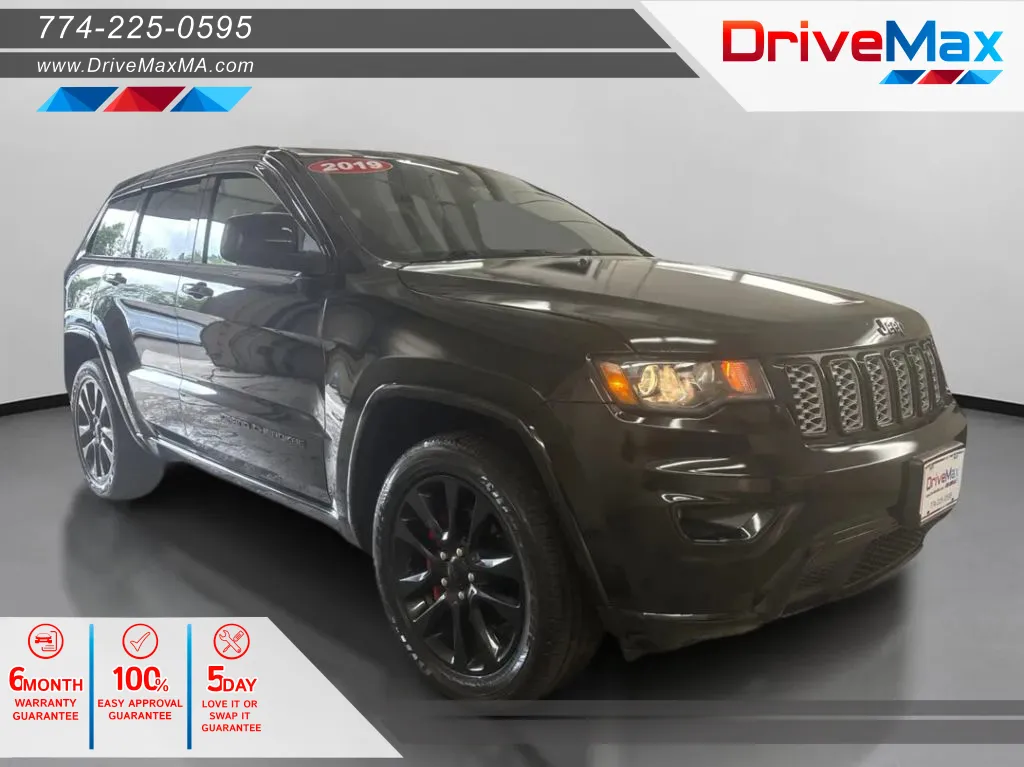 Black 2019 Jeep Grand Cherokee Altitude Sport Utility 4D for sale in West Bridgewater, MA