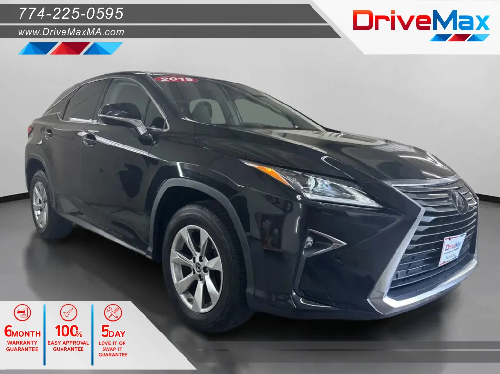 Black 2019 Lexus RX 350 Sport Utility 4D for sale in West Bridgewater, MA