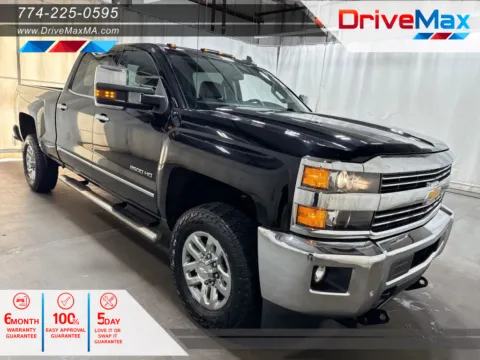 Black 2016 Chevrolet Silverado 2500 HD Crew Cab LTZ Pickup 4D 6 1/2 ft for sale in West Bridgewater, MA