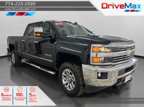 Black 2016 Chevrolet Silverado 2500 HD Crew Cab LTZ Pickup 4D 6 1/2 ft for sale in West Bridgewater, MA
