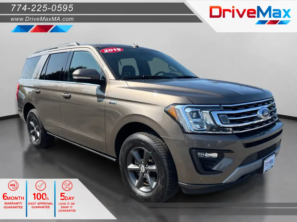 Gray 2019 Ford Expedition XLT Sport Utility 4D for sale in West Bridgewater, MA