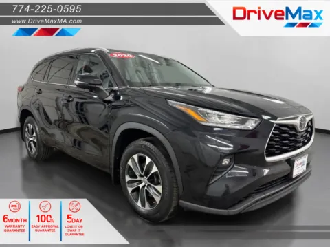 Black 2020 Toyota Highlander XLE Sport Utility 4D for sale in West Bridgewater, MA