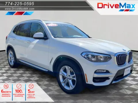 White 2019 BMW X3 xDrive30i Sport Utility 4D for sale in West Bridgewater, MA