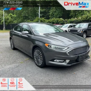 Gray 2017 Ford Fusion SE Sedan 4D for sale in West Bridgewater, MA
