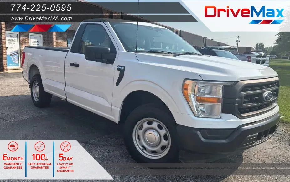 White 2022 Ford F-150 Regular Cab XL Pickup 2D 8 ft for sale in West Bridgewater, MA
