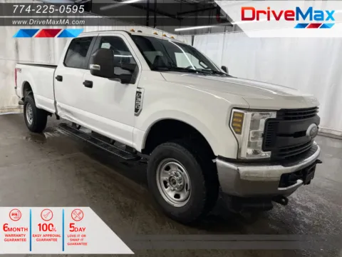 White 2018 Ford F350 Super Duty Crew Cab XL Pickup 4D 8 ft for sale in West Bridgewater, MA