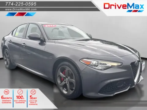 Gray 2017 Alfa Romeo Giulia Sedan 4D for sale in West Bridgewater, MA