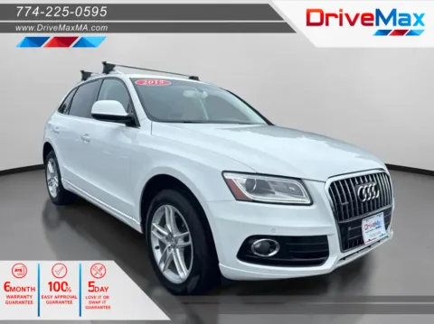 White 2015 Audi Q5 2.0T Premium Plus Sport Utility 4D for sale in West Bridgewater, MA