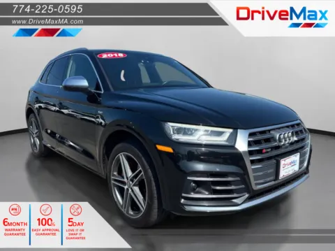 Black 2018 Audi SQ5 Prestige Sport Utility 4D for sale in West Bridgewater, MA