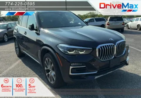 Black 2019 BMW X5 xDrive40i Sport Utility 4D for sale in West Bridgewater, MA