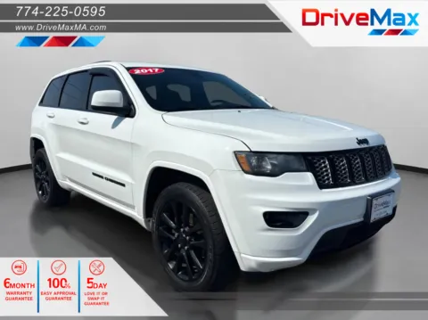 White 2017 Jeep Grand Cherokee Altitude Sport Utility 4D for sale in West Bridgewater, MA