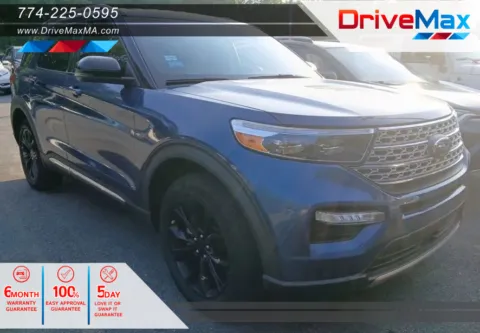 Blue 2021 Ford Explorer Limited Sport Utility 4D for sale in West Bridgewater, MA