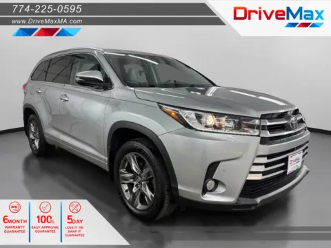 Silver 2017 Toyota Highlander Limited Sport Utility 4D for sale in West Bridgewater, MA