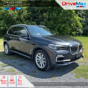 Gray 2019 BMW X5 xDrive40i Sport Utility 4D for sale in West Bridgewater, MA