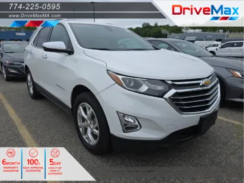 White 2021 Chevrolet Equinox Premier Sport Utility 4D for sale in West Bridgewater, MA