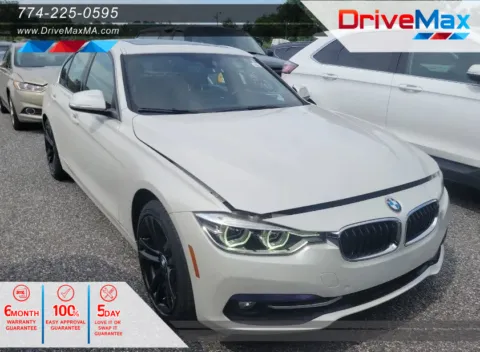 White 2017 BMW 3 Series 330i xDrive Sedan 4D for sale in West Bridgewater, MA