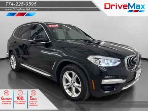 Black 2020 BMW X3 xDrive30i Sport Utility 4D for sale in West Bridgewater, MA