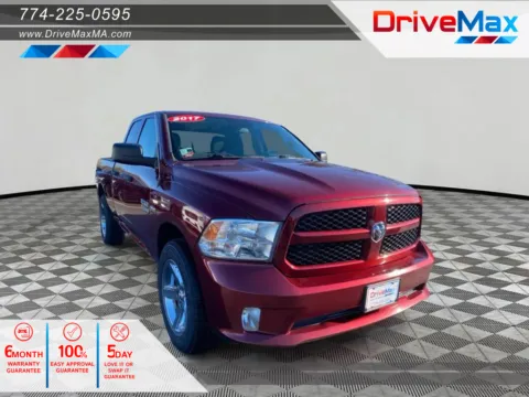 Red 2017 Ram 1500 Quad Cab Express Pickup 4D 6 1/3 ft for sale in West Bridgewater, MA