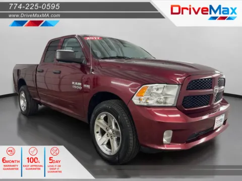 Red 2017 Ram 1500 Quad Cab Express Pickup 4D 6 1/3 ft for sale in West Bridgewater, MA