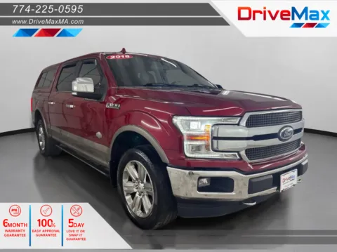 Red 2018 Ford F-150 SuperCrew Cab King Ranch Pickup 4D 5 1/2 ft for sale in West Bridgewater, MA