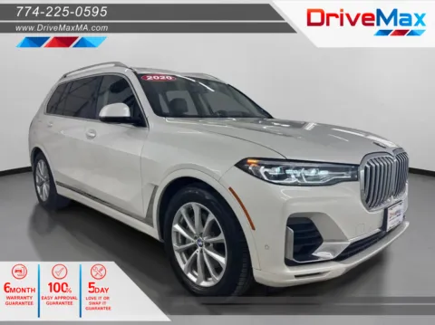 White 2020 BMW X7 xDrive40i Sport Utility 4D for sale in West Bridgewater, MA