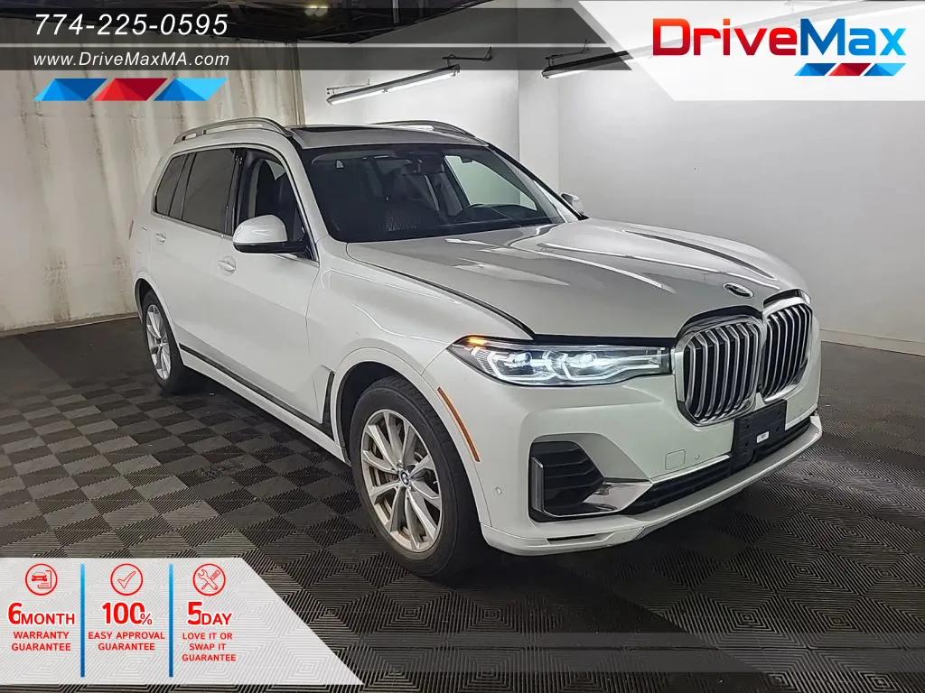 White 2020 BMW X7 xDrive40i Sport Utility 4D for sale in West Bridgewater, MA